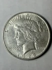 1922 Peace Silver Dollar - Philadelphia - Nice AU Details - 90% Silver