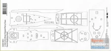 PONMS35001 1:350 Pontos Model USS Oliver Perry Class Deck Masking Sheet