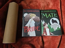 Illumicrate mate and bride ali hazelwood HAND SIGNED BRIDE with dustjackets