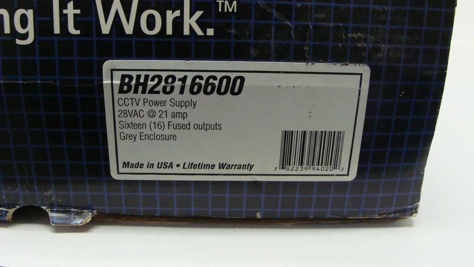 Altronix BH2816600 16-output, 24-28VAC CCTV power supply New NOS - Image 2 of 4