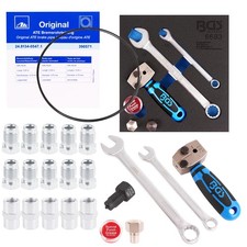 5m ATE BREMS-LEITUNG DIN Ø 4.75 mm 3/16" + VERSCHRAUBUNG + BGS BÖRDEL-GERÄT SET