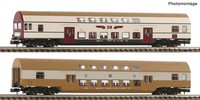 Spur N Fleischmann 6260074 - 2-Tlg. Set 1: Doppelstockwagen, Dr Neu Ovp
