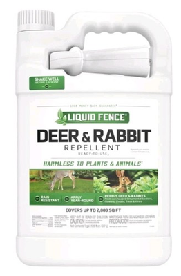 #ad #ad Liquid Fence Deer amp; Rabbit Ready to Use 1 Gal Garden Protection Pet People Safe $22.99