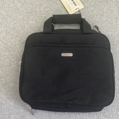 Baggallini Cosmetic Case Women Black Mini Complete Travel Hanging 10.5x8.5x4