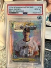 2024 Bowman Chrome Paul Skenes #M1B-36 My 1st Bowman RC Refractor PSA 10 GEM