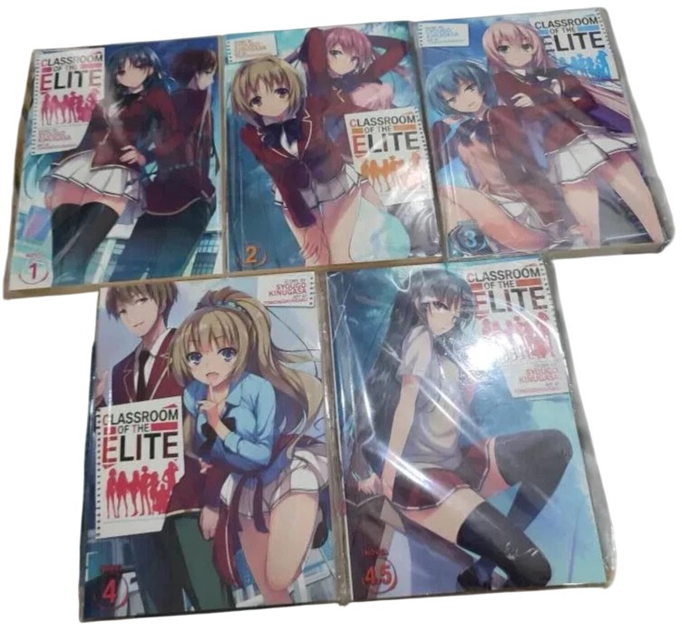 Classroom of The Elite 1st Year Full Set (Vol 1-11.5) English