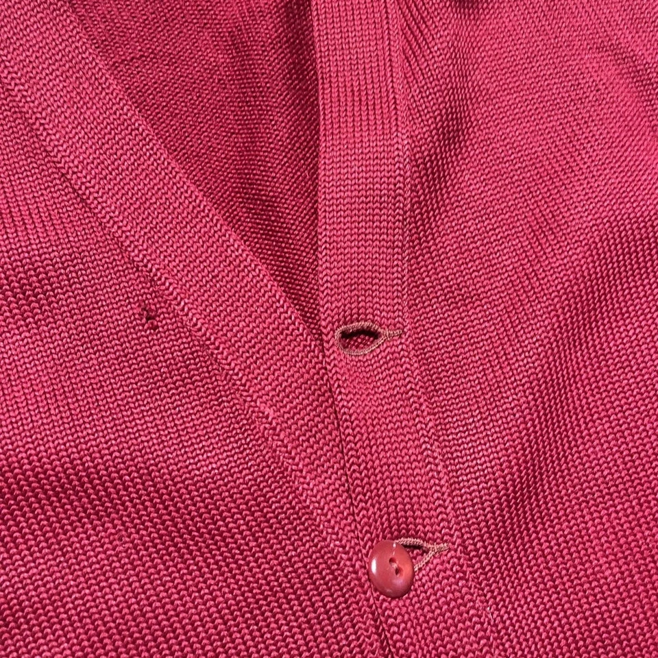 Cárdigan Universitario Jack Frost Woolen Wear Años 40/50 Vintage Verdadero Años 40/50 Foto 3 de 4