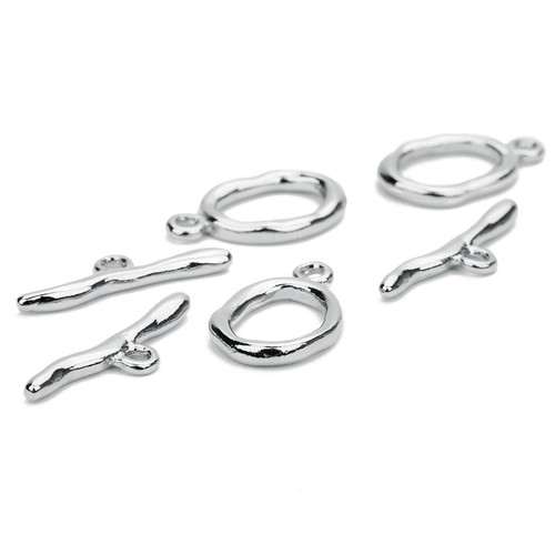5 Set Schmuck Schnalle Anhänger Verbinder Halskette Verschluss Kette Verschlüsse - Bild 7 von 11