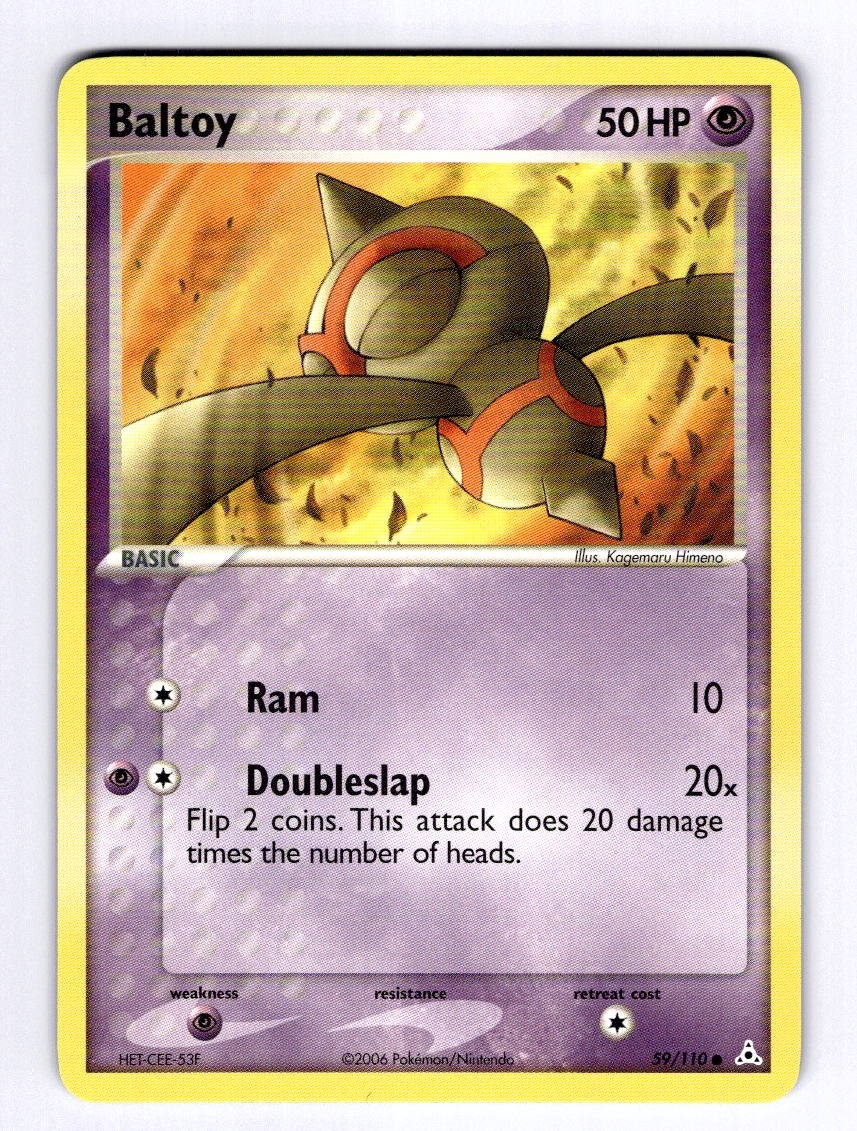 Baltoy Holon Phantoms #59 (2006) Common NM Pokemon