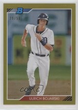 2020 Bowman Heritage Chrome Prospects Gold Refractor 29/50 Ulrich Bojarski 0e4z