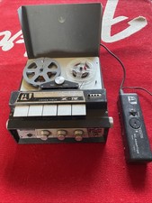 Vintage Akai 4 Track Stereo Reel To Reel Tape Recorder Cross Field X-IV & PSU