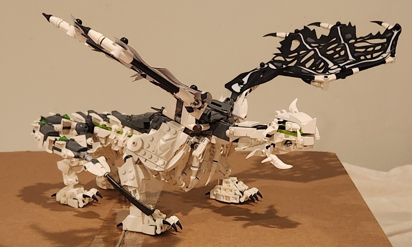 LEGO Ninjago Skull Sorcerer’s Dragon 71721 (DRAGON ONLY)