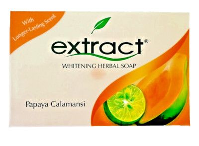 Extrakt Hautaufhellung & Aufhellung Kräuterseife Papaya Calamansi 125g