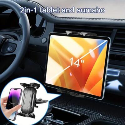 Universal Tablet Stands Holder Car CD-Slot Tablet Bracket Mobile Mount