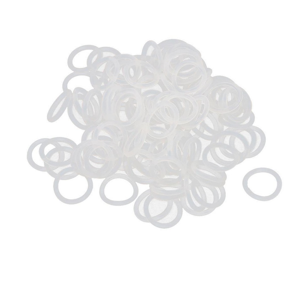 O-Ring In Gomma Fluoro 5x3x1mm - Confezione Da 50 Pezzi Per Tenute E Guarnizioni - Foto 12