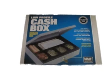 MMF 221-6180-01 LOW PROFILE CASH BOX with Security Lock