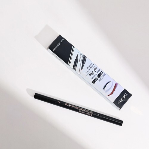 Microblading Tattoo Eyebrow 3D liquid Ink Pen Waterproof 2 Fork Pencil Brow UK./ - Picture 8 of 28