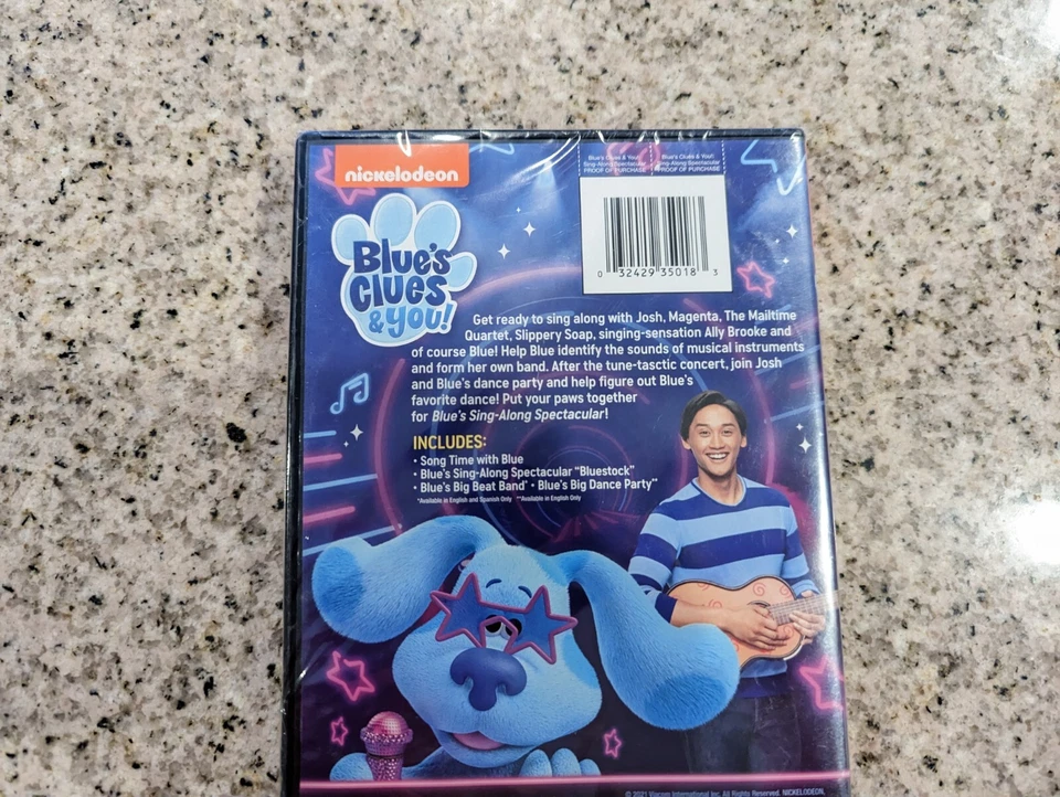 Blue's Clues And You! Blue's Sing-Along Spectacular [New DVD 2021] - Image 4 of 4