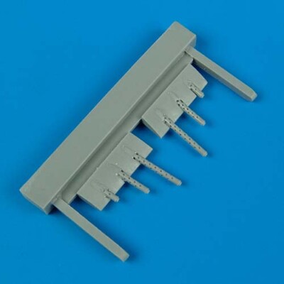 MW22 QUICKBOOST 48190 F6F-3 HELLCAT GUN BARRELS - LATE for EDUARD 1/48