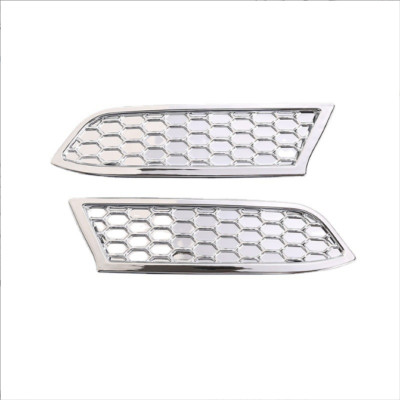 One Pair Chrome Fit for Toyota Tacoma 2016-2020 Headlight Cleaning Trim Bezels