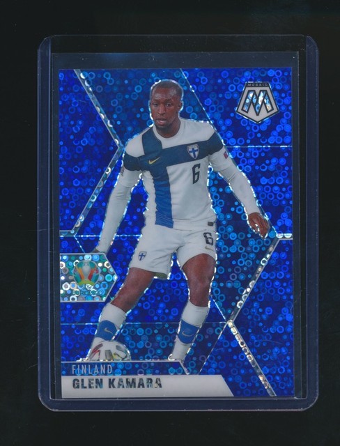 GLEN KAMARA 2021 PANINI MOSAIC BLUE PRIZM PARALLEL 62/99 #45