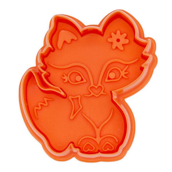 Ausstecher PläTzchenform Keks PräGe-Ausstecher Mit Auswerfer Fuchs 6,5Cm StäDter-image