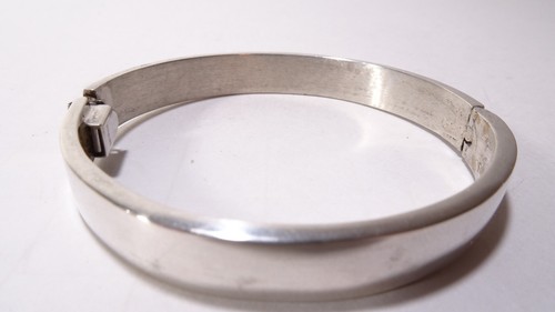 Designer Damen Sterling Splitter Emaille Scharnier Manschette Armband - Bild 3 von 6