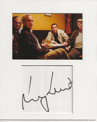 Larry Lamb hatton garden job signed genuine authentic autograph UACC RD COA