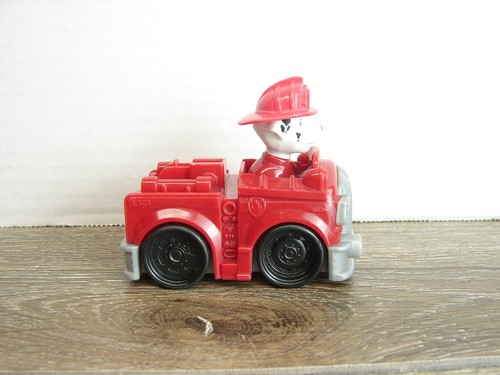 Nickelodeon Paw Patrol Rescue Racers MARSHALL Fire Truck Red SPIN MASTERS 3" - Picture 3 of 7