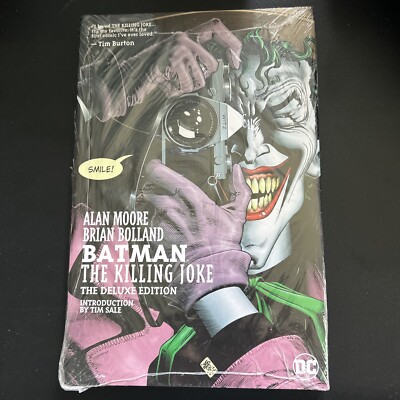 Batman: The Killing Joke Deluxe Edition Hardcover Book (2008) SEALED!