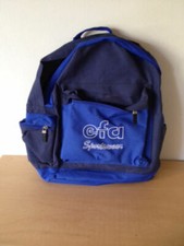 Used - Backpack EFA SPORTSWEAR - Blue Color - Used - Good Condition