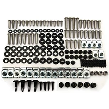 Complete Screws Chrome Fairing Bolt Kit Fit For YAMAHA YZF R1 2004-2006 2005