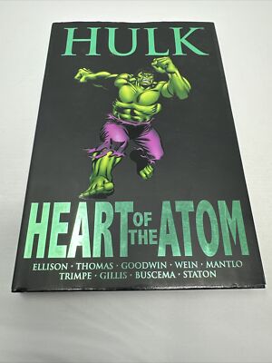 Hulk Heart of the Atom Roy Thomas 2008 Hardcover Graphic Novel Marvel w/cover