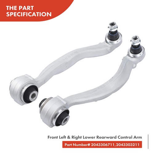 Suspension Control Arm Kit Front for Mercedes-Benz C E-Class C204 W204 A207 C207 - Picture 6 of 11