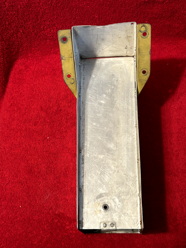MOUNTING TRAY FOR 2 UNITS 10" L 3 1/8" H IN FRONT 6 5/8" H IN BACK 3 1/4" W - Picture 2 of 7