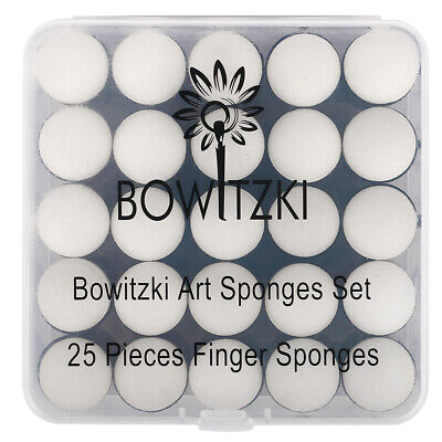 Face Paint Sponges Petals Black High for Art Work and Body Paint – Bowitzki