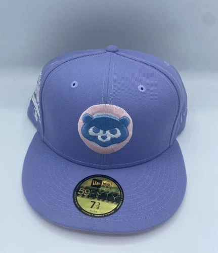 Kanye West Hat Club Exclusive Lavender Chicago Cubs Sugar Shack Cap Size 7 3/4