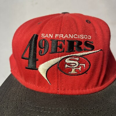 キャップ 49ERS Vintage Snapback Hat Vintage San Francisco 49ers Swoosh Snapback Hat Blockhead Cap | eBay