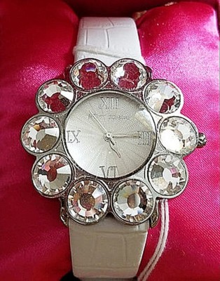 Betsy Betsey Johnson bling wrist watch