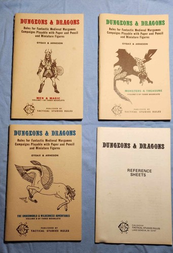 TSR Dungeons & Dragons Original White Box 5th Printing 1976 - Good Condition! - Picture 3 of 10