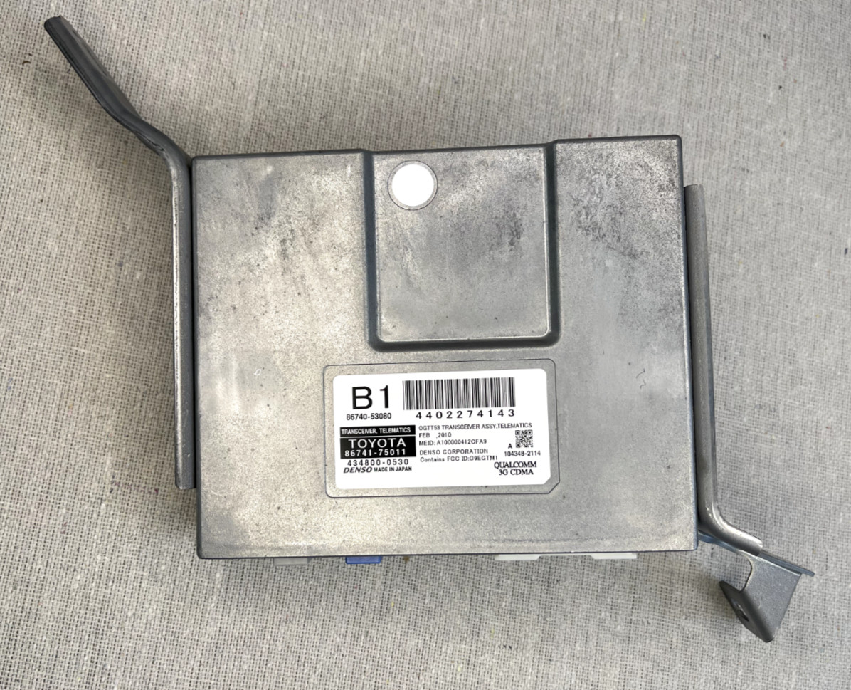 2009-2013 Lexus IS250 IS350 Telematics Transceiver Module 86741-75011