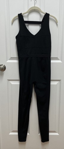 Fabletics Women’s One Piece Jumpsuit Motion365 Black Jumpsuit Motion - Picture 4 of 11