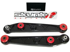 Skunk2 Alpha Rear Lower Control Arms LCA for 96-00 Civic EK (Black)