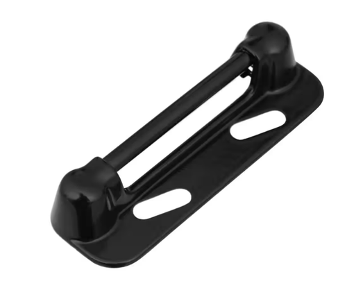 Push Button Screen/Storm Door Latch in Black – Easy Install, Secure & Stylish - Picture 4 of 7
