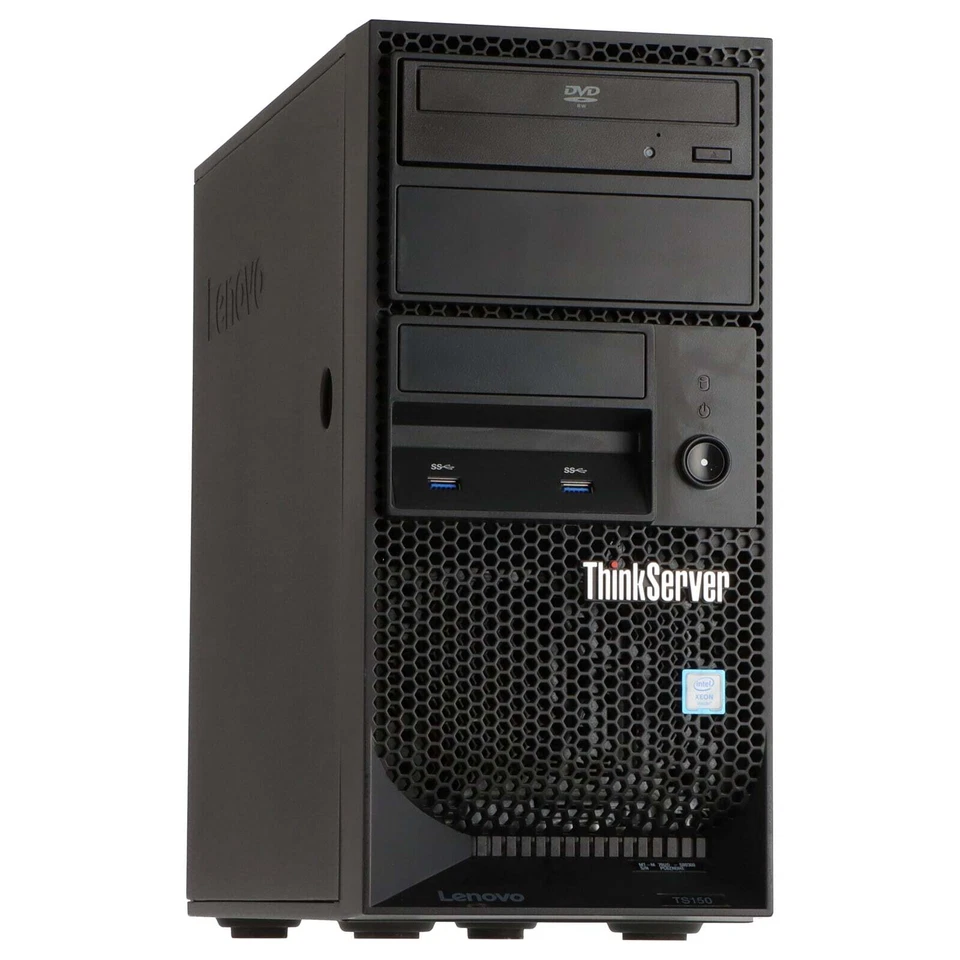 Lenovo ThinkServer TS150 QC Xeon E3-1225 v6 3,3GHz 16GB DVD