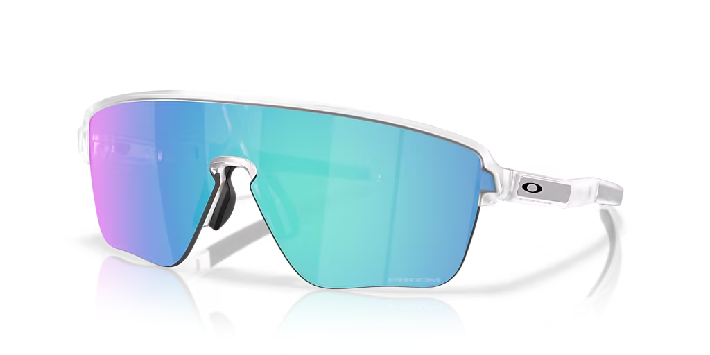 Oakley Corridor SQ Sunglasses Matte Clear/PRIZM Sapphire OO9415