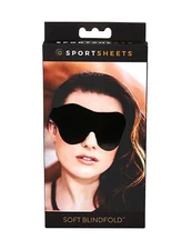 Sportsheets Soft Blindfold - Black