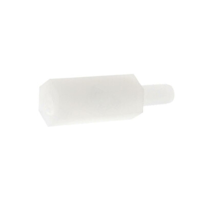 10X TP-11 Distanzmuffe mit Gewinde sechskant Polyamid M3 M3 11mm FIX&FASTEN