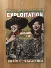 GIRL OF THE GOLDEN WEST pressbook 1938 Jeanette MacDonald & Nelson Eddy