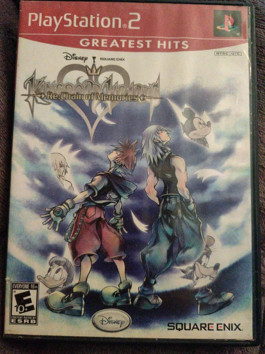 Kingdom Hearts RE Chain of Memories Sony Playstation 2 Game